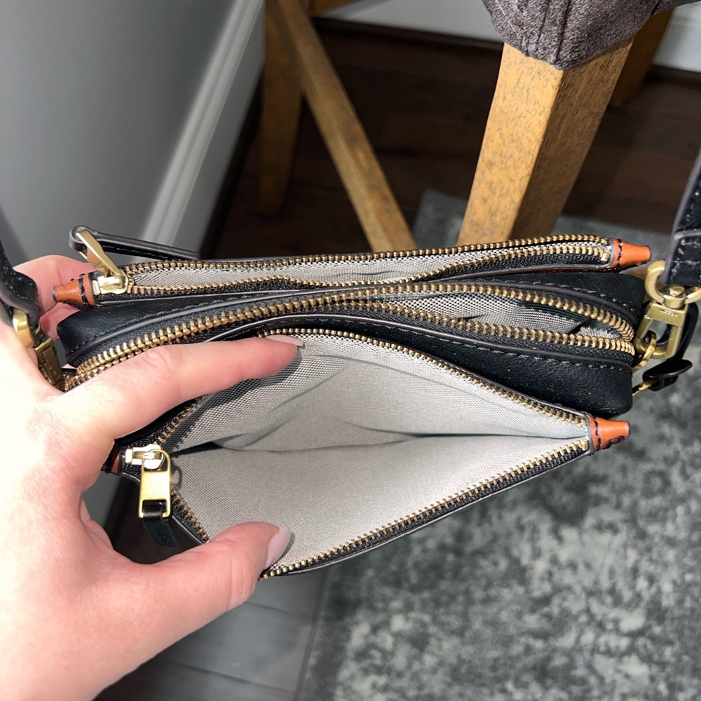 Fossil Campbell Leather Crossbody Bag - Picture 8 of 11
